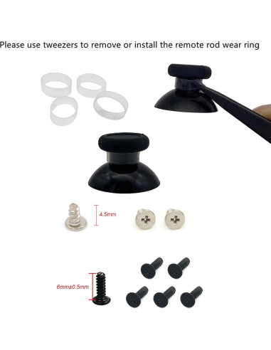 4 Piezas Joystick Analógico 3D Onyehn para PS4