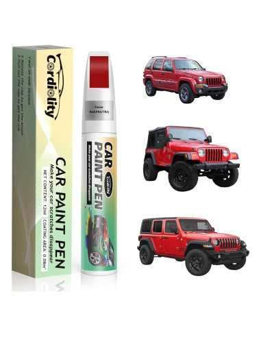 Pintura de Retoque Cardiality Rojo Llama PR4/TR4 para Jeep