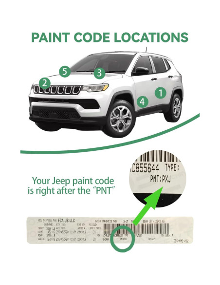 Pintura de Retoque Cardiality Rojo Llama PR4/TR4 para Jeep