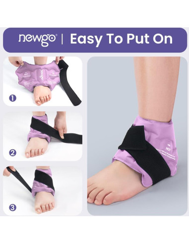 Funda de Hielo para Tobillo NEWGO Reutilizable Terapia Fría