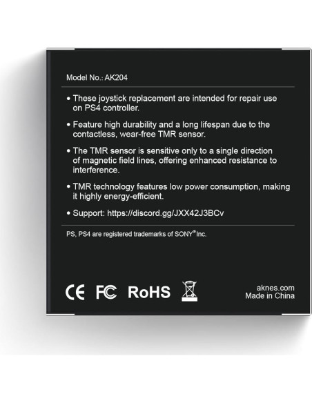 Joystick Electromagnético AKNES HallPi para PS4 - 1 Par Joystick Electromagnético AKNES HallPi para PS4 - 1 Par