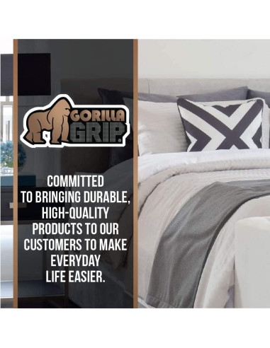 Agarrador de Colchón Antideslizante GORILLA GRIP Doble 121.9x182.9cm