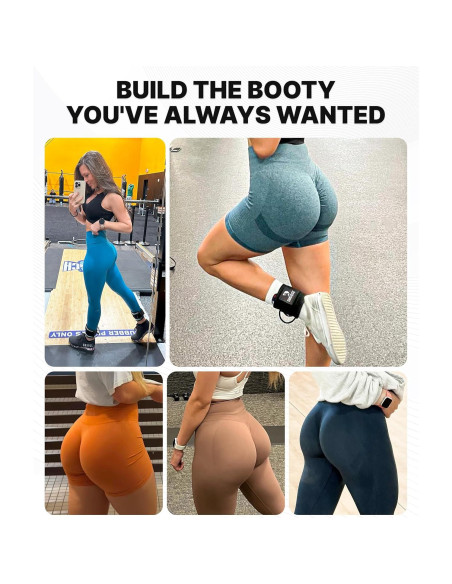 Correa de Tobillo DMoose para Máquina de Cable - Rosa