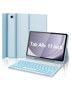 Funda Teclado Samsung Galaxy Tab A9 Plus 11" 2023 - Retroiluminada