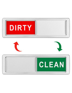 Imán de Lavavajillas Cimkiz Señal Limpio Sucio 17.78x5.08cm