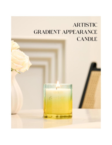 Vela Aromática M&SENSE Melón y Pepino 300g Cera Soja 60h