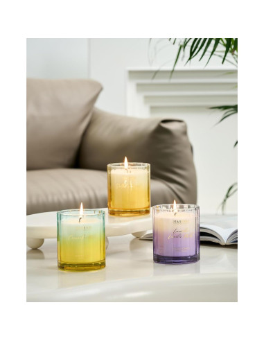 Vela Aromática M&SENSE Melón y Pepino 300g Cera Soja 60h