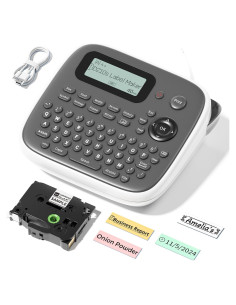 Máquina de Etiquetas VolenGo D210S Portátil 12mm Impermeable