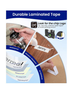 Máquina de Etiquetas VolenGo D210S Portátil 12mm Impermeable 2