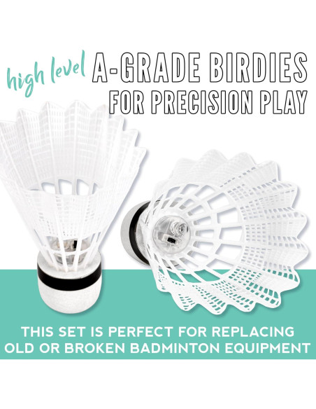 Conjunto de Raquetas de Bádminton Franklin Sports LED 2 Jugadores