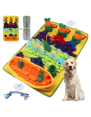 Alfombra de Olfateo para Perros Ameami 81x51 cm Lavable