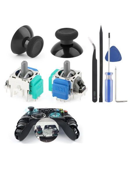 Joystick Electromagnético TMR para Xbox ONE S/X - 2 Piezas