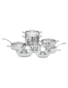 Set de Utensilios de Cocina Cuisinart FCT-13 13 Piezas Acero Inoxidable