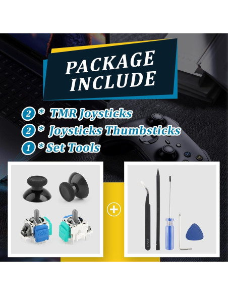 Joystick Electromagnético TMR para Xbox ONE S/X - 2 Piezas