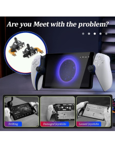 Reemplazo Joysticks Efecto Hall PS5 Portal/PSVR2 3D 2