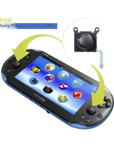 Joystick Analógico 3D CHENLAN para PS Vita PSV 2000 Negro 2