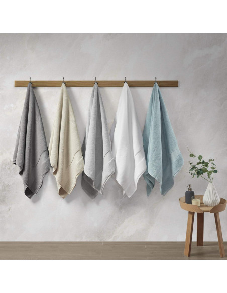 Conjunto de Toallas de Baño Madison Park 6 Piezas 100% Algodón