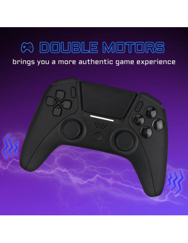 Controlador Inalámbrico XIAAGXUNA PS4 Doble Shock Negro