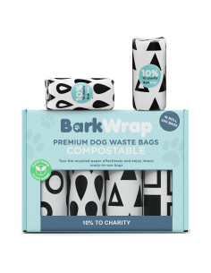 240 Bolsas Biodegradables para Perros BarkWrap - Compostables y Resistentes