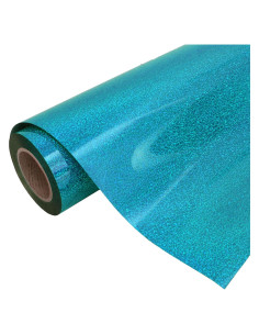 Vinilo de Transferencia de Calor Holográfico Threadart Aqua 50 cm x 91 cm