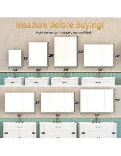 Gabinete de Medicina Umeiga con Espejo 25x33cm Plateado 2