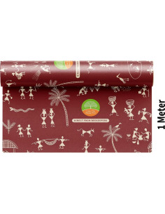 Envoltura de Cera de Abeja Reutilizable 1 Metro Multicolor 2