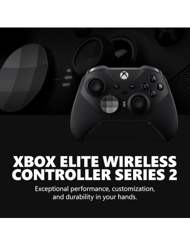 Controlador Inalámbrico Xbox Elite Series 2 - Negro - PC y Consolas