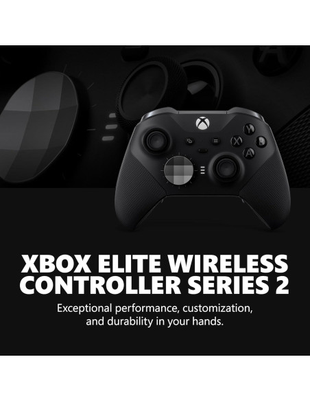 Controlador Inalámbrico Xbox Elite Series 2 - Negro - PC y Consolas