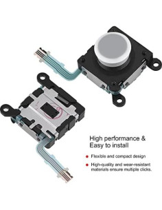 Joystick Analógico 3D Reemplazo para PS Vita 2000 Blanco 2