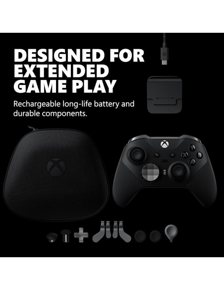 Controlador Inalámbrico Xbox Elite Series 2 - Negro - PC y Consolas