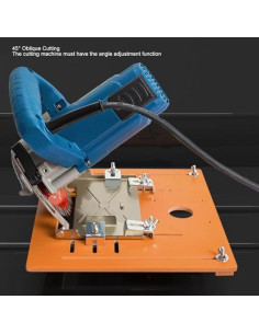 Placa Base de Sierra Circular Fockety 28x25cm Ajustable 2