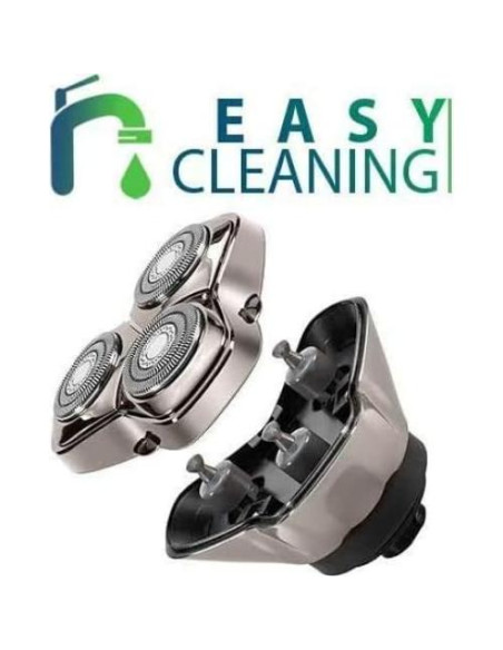 Afeitadora eléctrica Skull Shaver Pitbull Plata PRO + 3 cuchillas