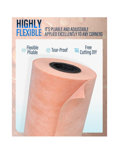 Membrana Impermeable Nanningo 5" x 5.03m para Ducha y Baño