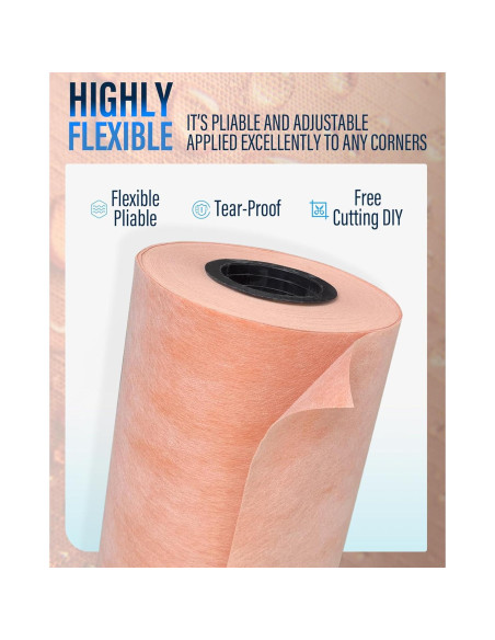 Membrana Impermeable Nanningo 5" x 5.03m para Ducha y Baño