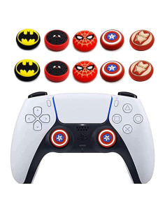 Cubierta de Joystick Antideslizante Jaees 10 Piezas PS5 PS4 Xbox