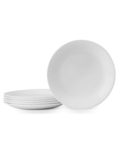 Conjunto de Platos para Ensalada Corelle 6 Piezas 21.6 cm Vidrio