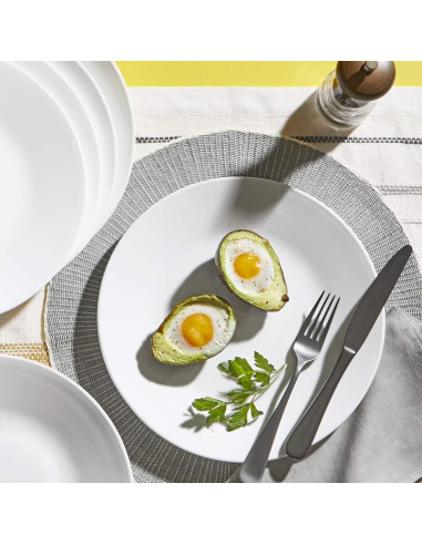 Conjunto de Platos para Ensalada Corelle 6 Piezas 21.6 cm Vidrio