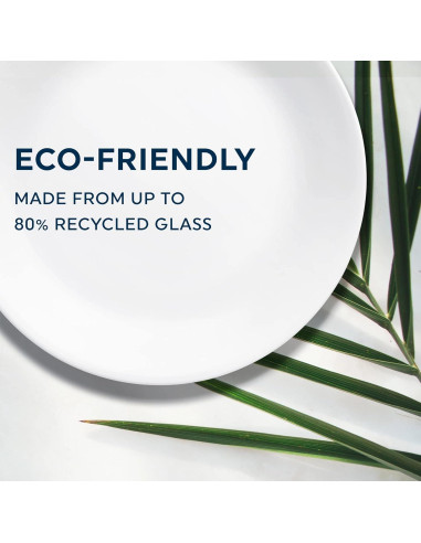 Conjunto de Platos para Ensalada Corelle 6 Piezas 21.6 cm Vidrio