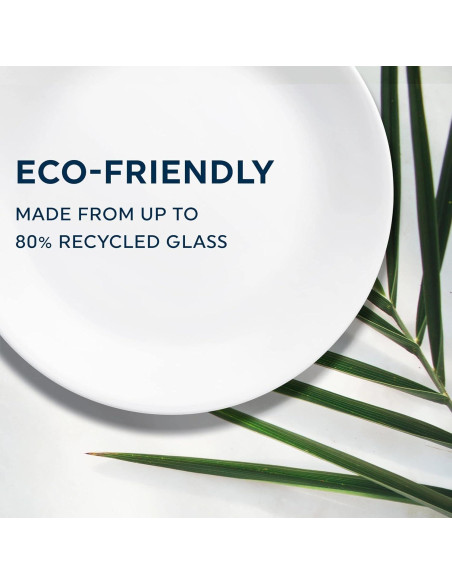 Conjunto de Platos para Ensalada Corelle 6 Piezas 21.6 cm Vidrio