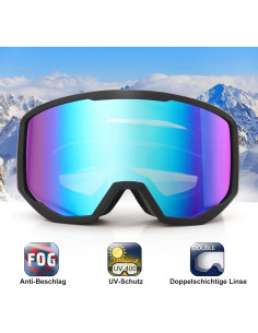 Gafas de esquí EXP VISION Ex5100 OTG UV Anti-vaho 2