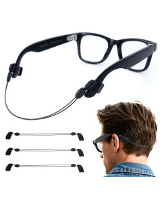 Correa Ajustable para Gafas HiBloks 3Pcs Ray-Ban y Oakley