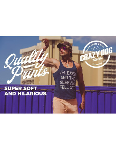 Camiseta Clásicamente Entrenada para Hombres - Navy Jaspeado