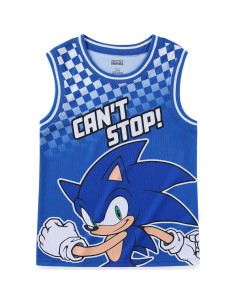 Conjunto Camiseta y Pantalones Cortos SEGA Sonic Niños 6A 2