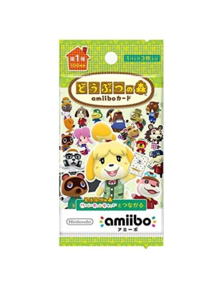 Juego de cartas Amiibo Animal Crossing 50 unidades Nintendo