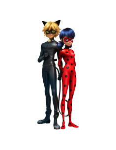Cartón Cortado Standee Ladybug y Cat Noir 172.7x63.5cm STAR CUTOUTS