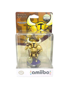 Amiibo Caballero Pala Dorado Nintendo CE 14x10x23cm
