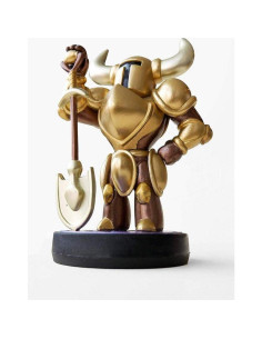 Amiibo Caballero Pala Dorado Nintendo CE 14x10x23cm 2
