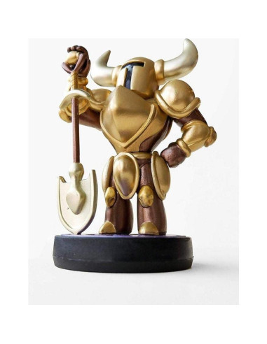 Amiibo Caballero Pala Dorado Nintendo CE 14x10x23cm