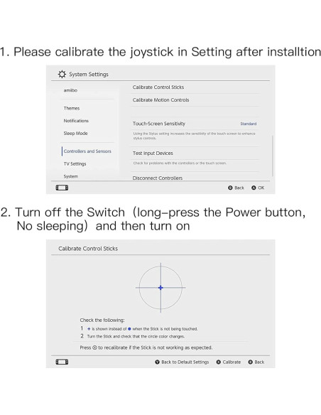 Joystick Efecto Hall BRONAL para Switch JoyCon Izq/Derecho Joystick Efecto Hall BRONAL para Switch JoyCon Izq/Derecho