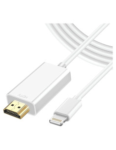 Adaptador HDMI a Lightning Denlane 2M para iPhone y iPad